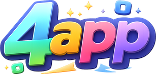 4 app বাংলা হোম লোগো